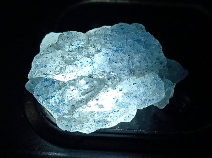 Lazuliti - quartz Blu piccoli pezzi Madagascar